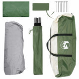 Instant Tent Green 305 x 215 x 140 cm Polyester and Steel 42028689