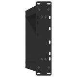 Coffee Table Legs U-Shaped 2 pcs Black 38x cm Steel 4012760
