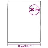 Window Film Frosted White 90x2000 cm PVC 155748