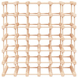 Wine Rack for 42 Bottles 68.5x23x68.5 cm Solid Wood Pine 353752