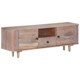 TV Cabinet 118x30x40 cm Solid Acacia Wood 322684