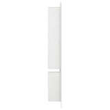 Shower Niche with 2 Compartments High Gloss White 41x69x9 cm 151398