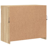 Sideboard with LED Lights Sonoma Oak 81x37x67 cm 836660