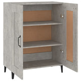Sideboard Concrete Grey 69.5x34x90 cm Engineered Wood 812145