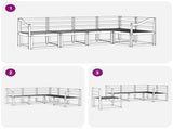 Outdoor Sofa Set 5 pcs Natural 3366407