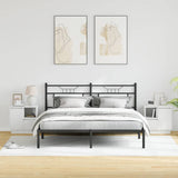 Bedside Cabinet 2 pcs White 50 x 34.5 x 50 cm Engineered wood 869579