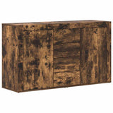 Sideboard Smoked Oak 120 x 36 x 69 cm Engineered Wood 3333860