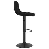 Bar Stools 2 pcs Black Velvet 333988