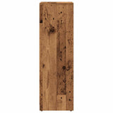 Bathroom Cabinet Old Wood 30x30x95 cm Engineered Wood 856033