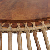 Coffee Tables 2 pcs Natural Rattan 283082