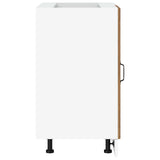 Kitchen Base Cabinet Lyon Old Wood Engineered Wood 854296