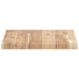 Floating Shelves 2 pcs 60x30x2 cm Untreated Solid Wood Acacia 3279368