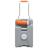Wheeled Water Tank for Camping 25 L Grey 30135