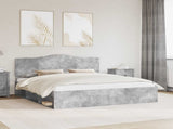 Bed Frame with Headboard Concerte 180 x 200 cm Solid Pine Wood 3413275