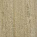 ZNTS TV Cabinet with Door Sonoma Oak 102x30x36 cm 823353