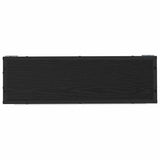 Wall Shelf with Shelf Wall-mounted Black Oak 65 x 20 x 60 cm 883610
