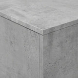 Coffee Table with LED Lights Concrete Grey 90x50x40 cm 839878