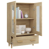 Highboard Sonoma Oak 70x31x115 cm Engineered Wood 812549