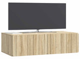 Wall-Mounted TV Cabinet Sonoma Oak 78.5 x 41 x 30 cm 898347