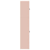 Storage Cabinet 2 pcs Pink 90 x 40 x 210 cm Steel Lockable 3438724
