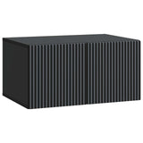 Wall-Mounted TV Cabinet Black 59.5 x 41 x 30 cm Engineered Wood 898506