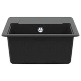 Sink Black 560 x 460 mm 80% Quartz and 20% Resin 42028412