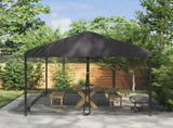 Mosquito Net for Gazebo 220 mesh Black 6 x 3 x 2 m Polyester 42033547