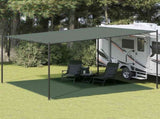Tent Carpet 400x400 cm Dark Green HDPE 310711
