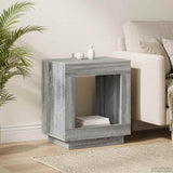 Side Table Grey Sonoma 60 x 40 x 65 cm Engineered Wood 899900