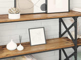 Console Table Old Wood 156 x 28 x 80.5 cm Engineered Wood 882784