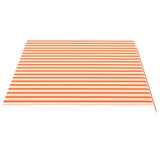 Replacement Fabric for Awning Yellow and Orange 4.5x3 m 312019