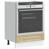 Oven Cabinet Porto Sonoma Oak Engineered Wood 854000