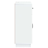 Sideboard with Drawer White 66 x 34.5 x 87 cm Engineered Wood 895325