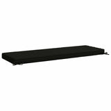 2-Piece Bench Cushions SOEST 2 pcs 100% Polyester Black 950313