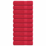 Hand Towels "FROGN" 10 pcs Red 50x100 cm 360 gsm 136928