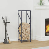 Firewood Rack Anthracite 34x25x100 cm Cold-rolled steel 864325