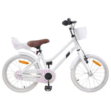 Kids Bike 18 Inches for 5-7 Years Old White 42009232