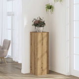 Plant Stand Artisan Oak 33x33x100 cm Engineered Wood 852959