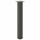 Console Table Legs 4 pcs Anthracite 72-74 cm Steel 4012470
