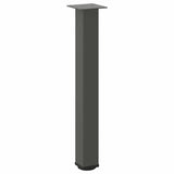 ZNTS Coffee Table Legs 4 pcs Anthracite 72-74 cm Steel 4012470