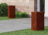 Solar LED Pathway Light 2 pcs Rusty Weathering Steel 879771