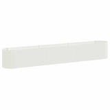 Raised Garden Bed White 280 x 40x 40 cm 8011699