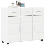 Sideboard FLORIN White 88.5 x 30.5 x 73 cm Engineered Wood 880311