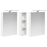 Bathroom Cabinet Set 3 pcs 120 x 14.5 x 70 cm Engineered wood 3403752