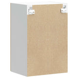 Kitchen Wall Cabinet with Glass Door Lucca Artisan Oak 853776