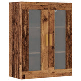 Hanging Wall Cabinet Old Wood 69.5x34x90 cm 857043
