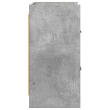 Bedside Tables 2 pcs Concrete Grey 40 x 30 x 60 cm 8010970