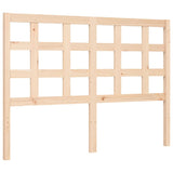Bed Frame without Mattress 140x190 cm Solid Wood 3193966