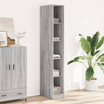 Wardrobe Grey Sonoma 30x50x200 cm Engineered Wood 3307707