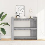 ZNTS Console Table Grey Sonoma 100x35x90 cm Engineered Wood 848477